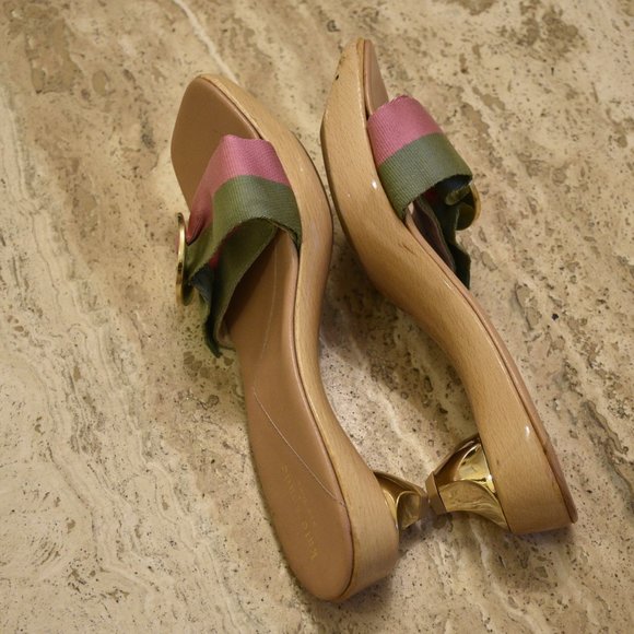 Kate Spade Vintage Mules Slides Sandals Clogs - Picture 8 of 10